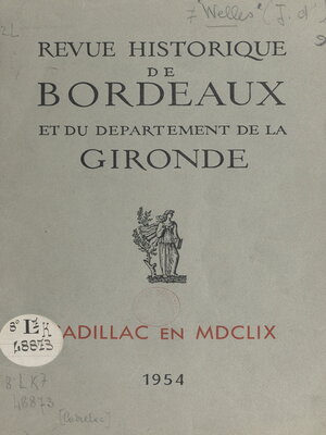 cover image of Cadillac en MDCLIX